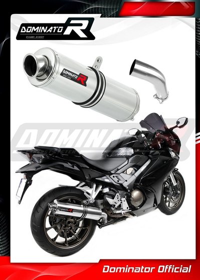 VFR 800 F (2014 - 2019) exhaust silencer round | Dominator