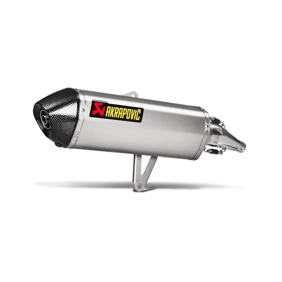 SH 300 (2016 - 2020) stainless steel slip-on muffler with carbon end cap | AKRAPOVIC