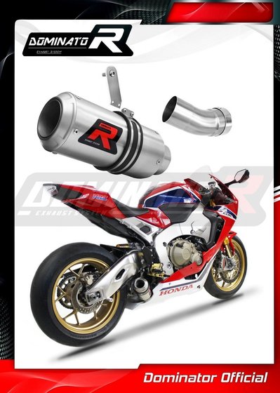 CBR 1000 RR (2017 - 2019) exhaust silencer gp | Dominator