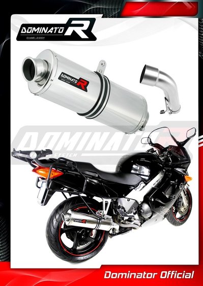 VFR 800 F (1998 - 2001) exhaust silencer oval | Dominator