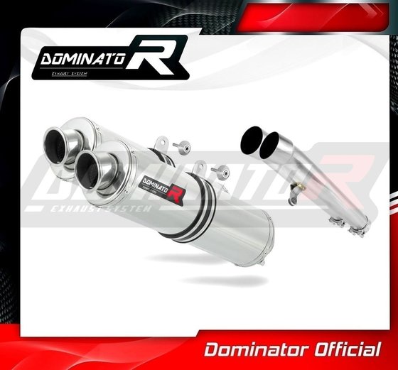 CBR 1000/1100 XX BLACKBIRD (1996 - 2006) exhaust silencer round | Dominator