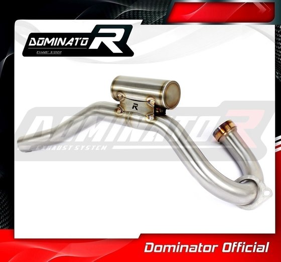 CRF 250 L RALLY (2017 - 2019) exhaust header pipe with powerbomb | Dominator