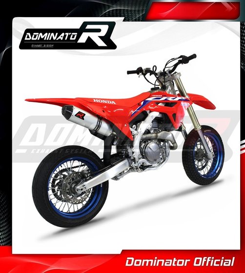 CRF 450 R (2021 - 2021) exhaust silencer mx2 | Dominator