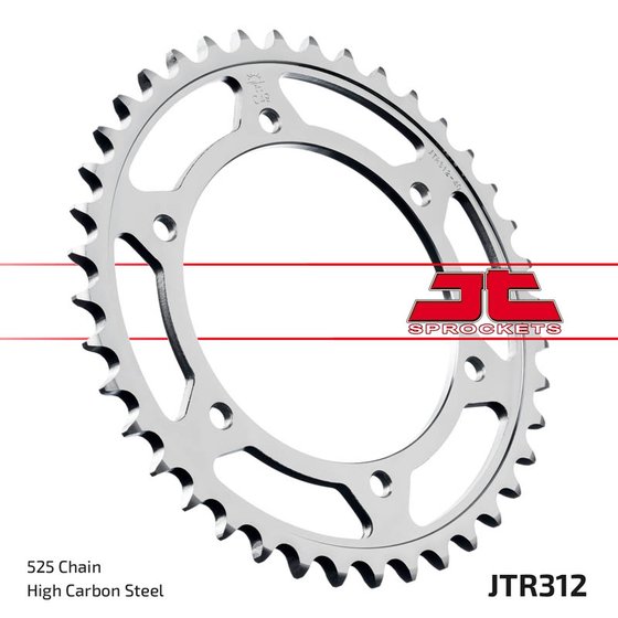 RVF 750 R (1994 - 1998) rear sprocket 40 tooth pitch 525 | JT Sprockets