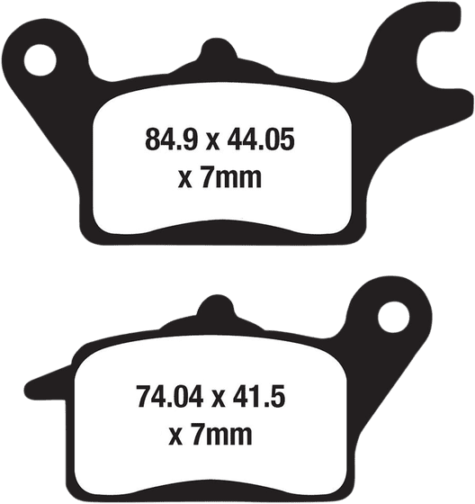 SUPER CUB C 125 (2018 - 2022) british made organic fa series brake pads | EBC