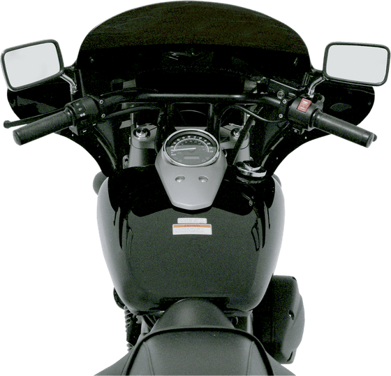 VT 750 C2B SHADOW (2010 - 2022) black replacement batwing fairing | MEMPHIS SHADES METRIC