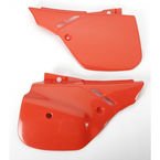 CR 250 R (1988 - 1989) red side panels for honda cr125/250/500 | UFO