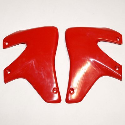 XR 650 R (2000 - 2007) radiator covers for honda xr650r in red | UFO